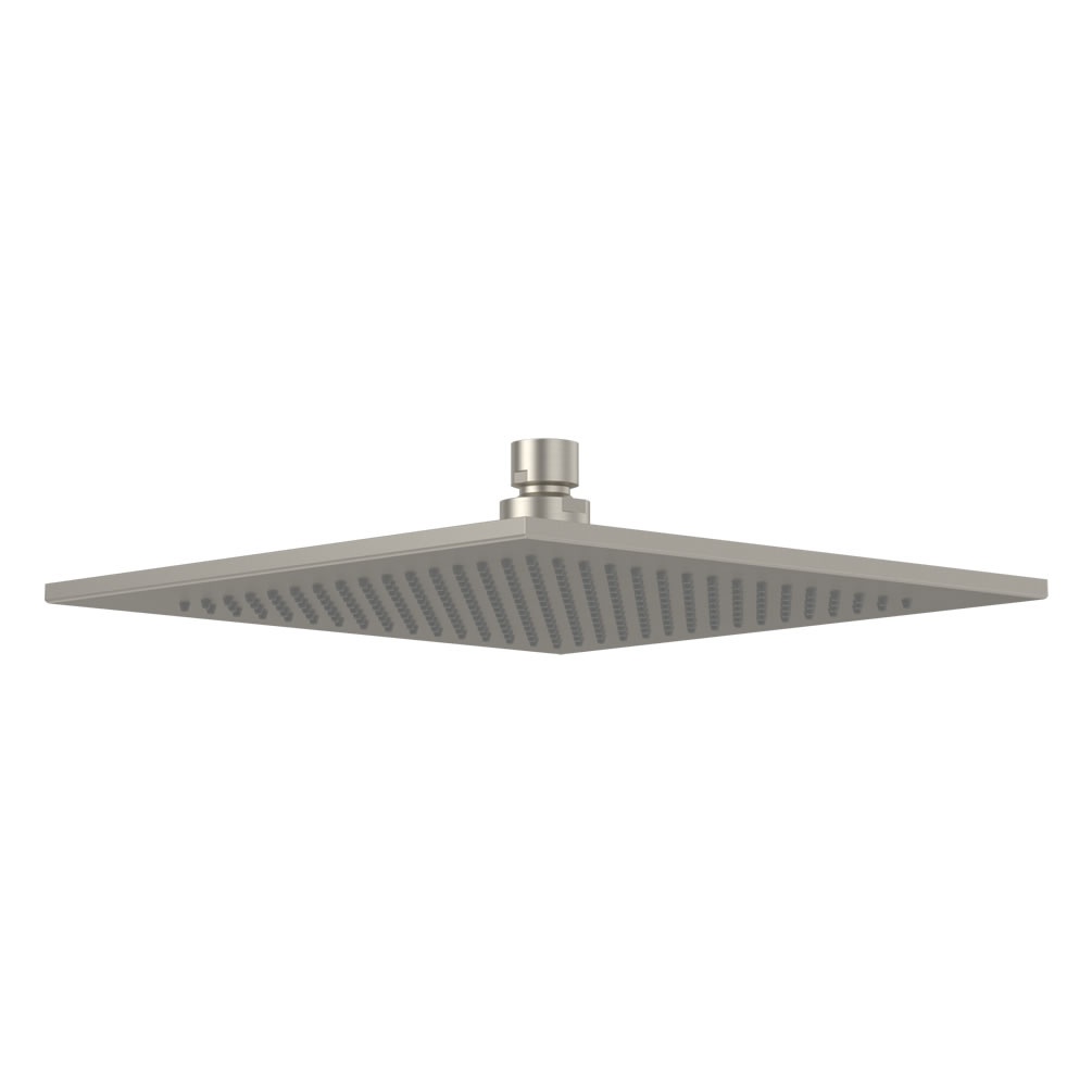 Cutout image of Villeroy & Boch Universal 250mm Brushed Nickel Square Shower Head